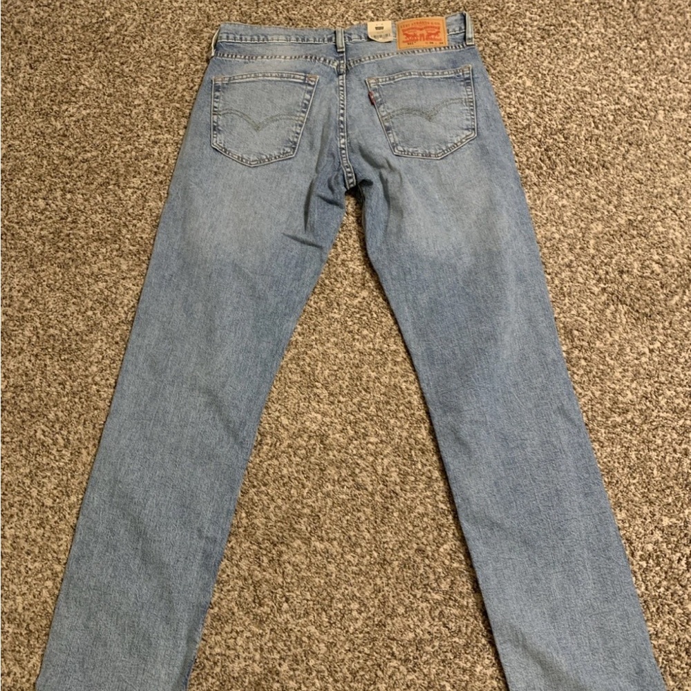 Levi's Blue 511 slim Jeans 34x34